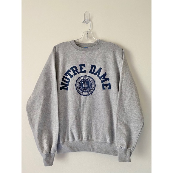 notre dame sweatshirt champion